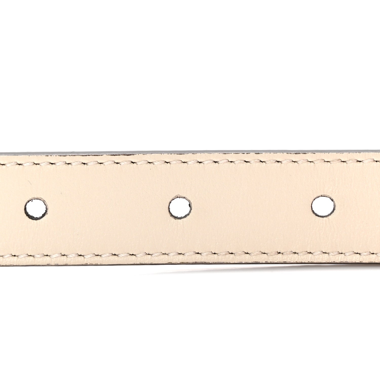 Gucci Plutone Calfskin Double G Reversible 20mm Belt Porcelain Rose White 75 30 5 of 6