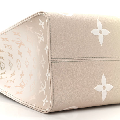 Louis Vuitton Monogram Giant Spring In The City OnTheGo MM Sunset Kaki 7 of 8