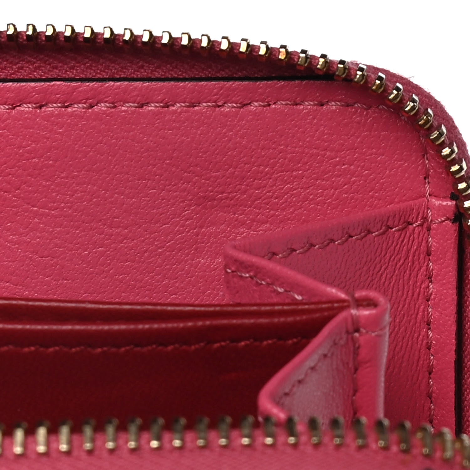 Valentino Garavani Nappa Rockstud Spike Compact Zip Around Wallet Shadow Pink 22 of 23