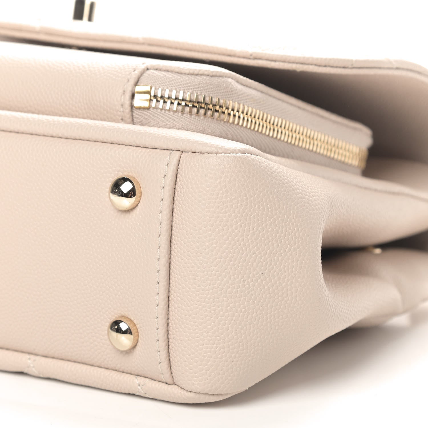 Chanel Caviar Quilted Medium Business Affinity Flap Beige 7 of 9