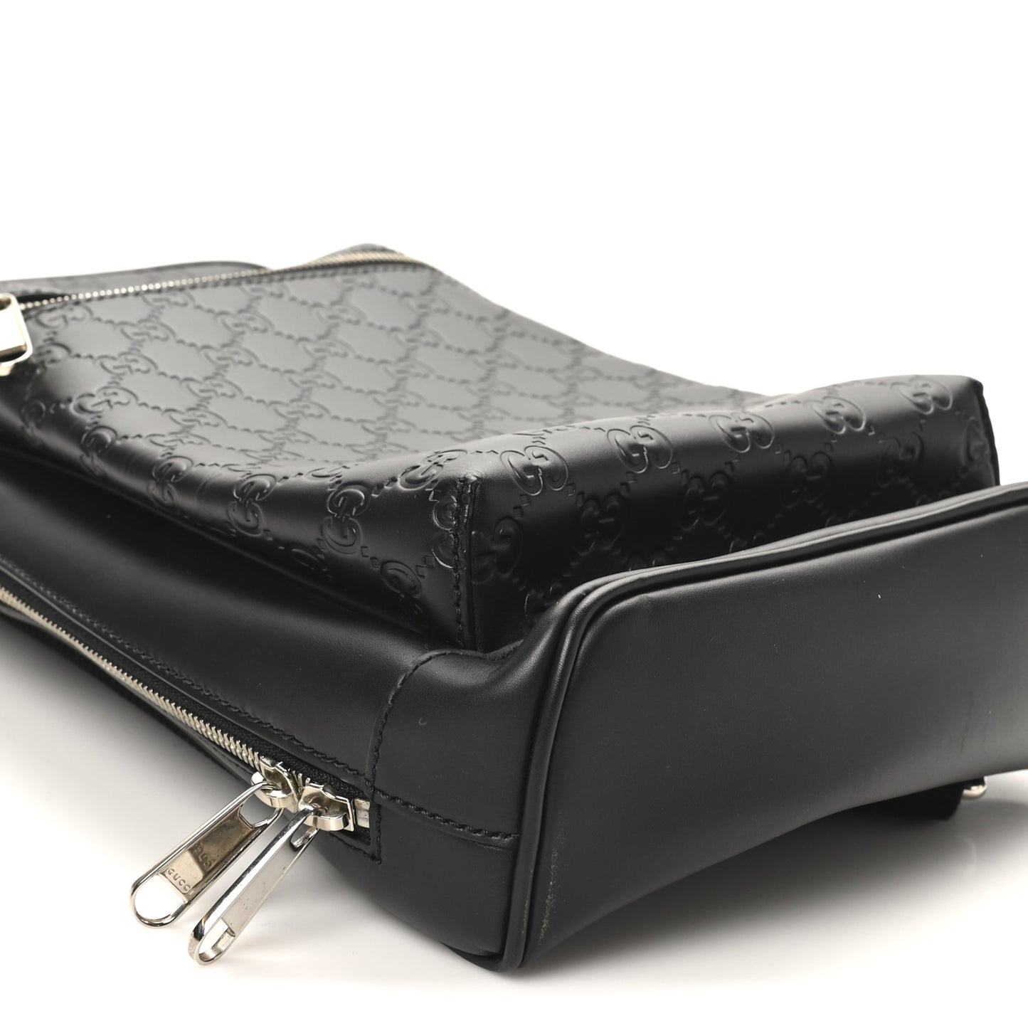 Guccissima Sling Backpack Black