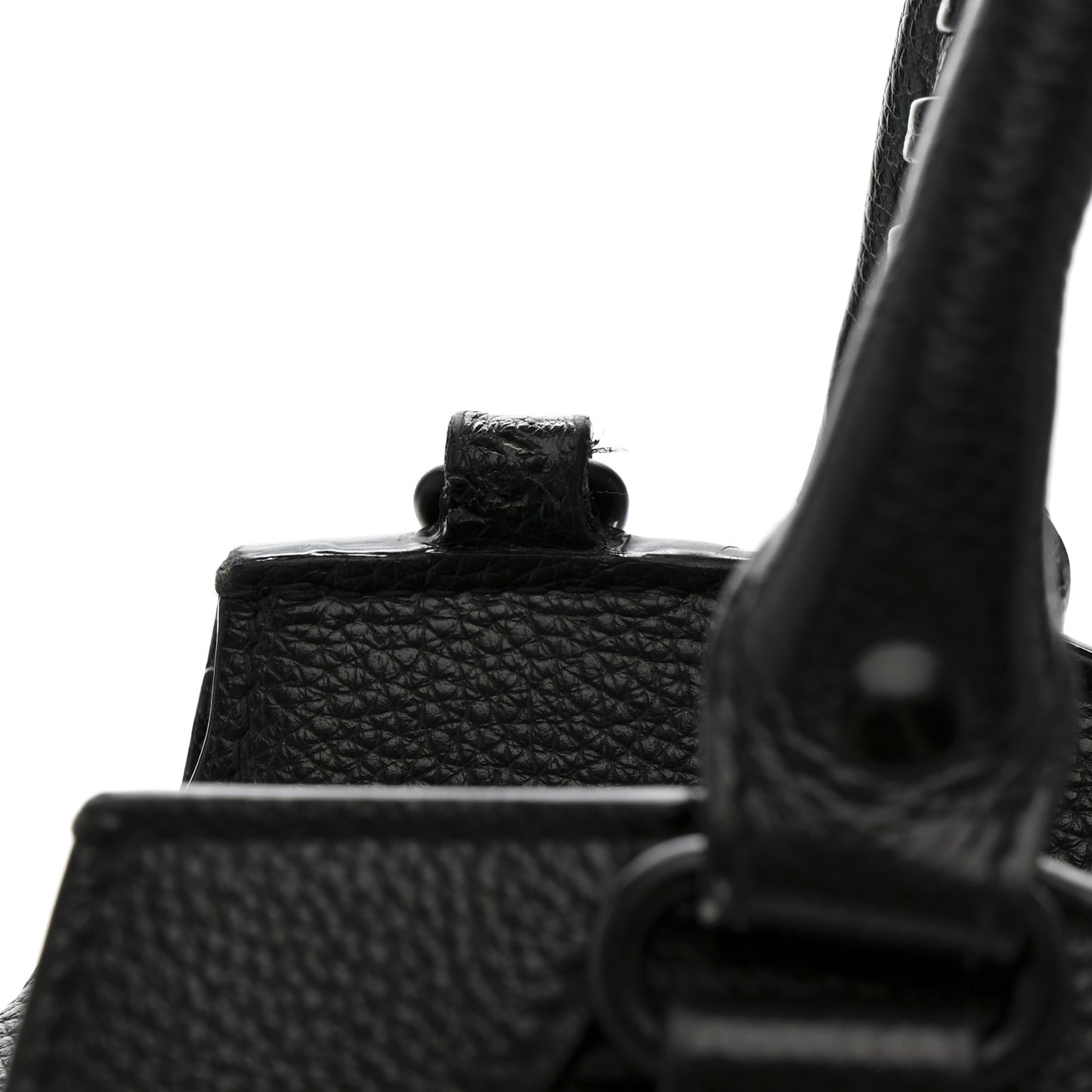 Grained Calfskin Neo Classic Black Hardware S City Black