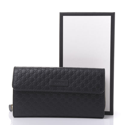 Gucci Soft Microguccissima Continental Zip Wallet Black 11 of 11