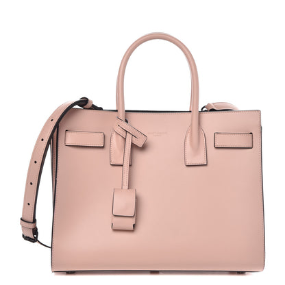Saint Laurent Smooth Calfskin Baby Sac De Jour Pale Pink 1 of 7