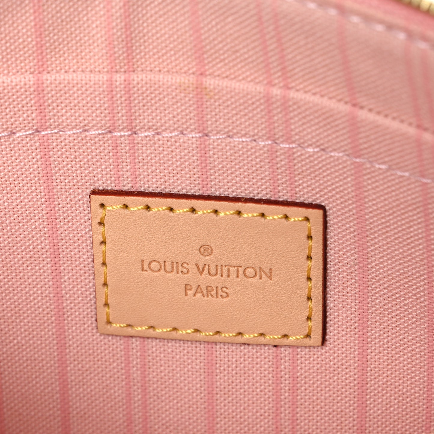 Damier Azur Neverfull MM GM Pochette Rose Ballerine