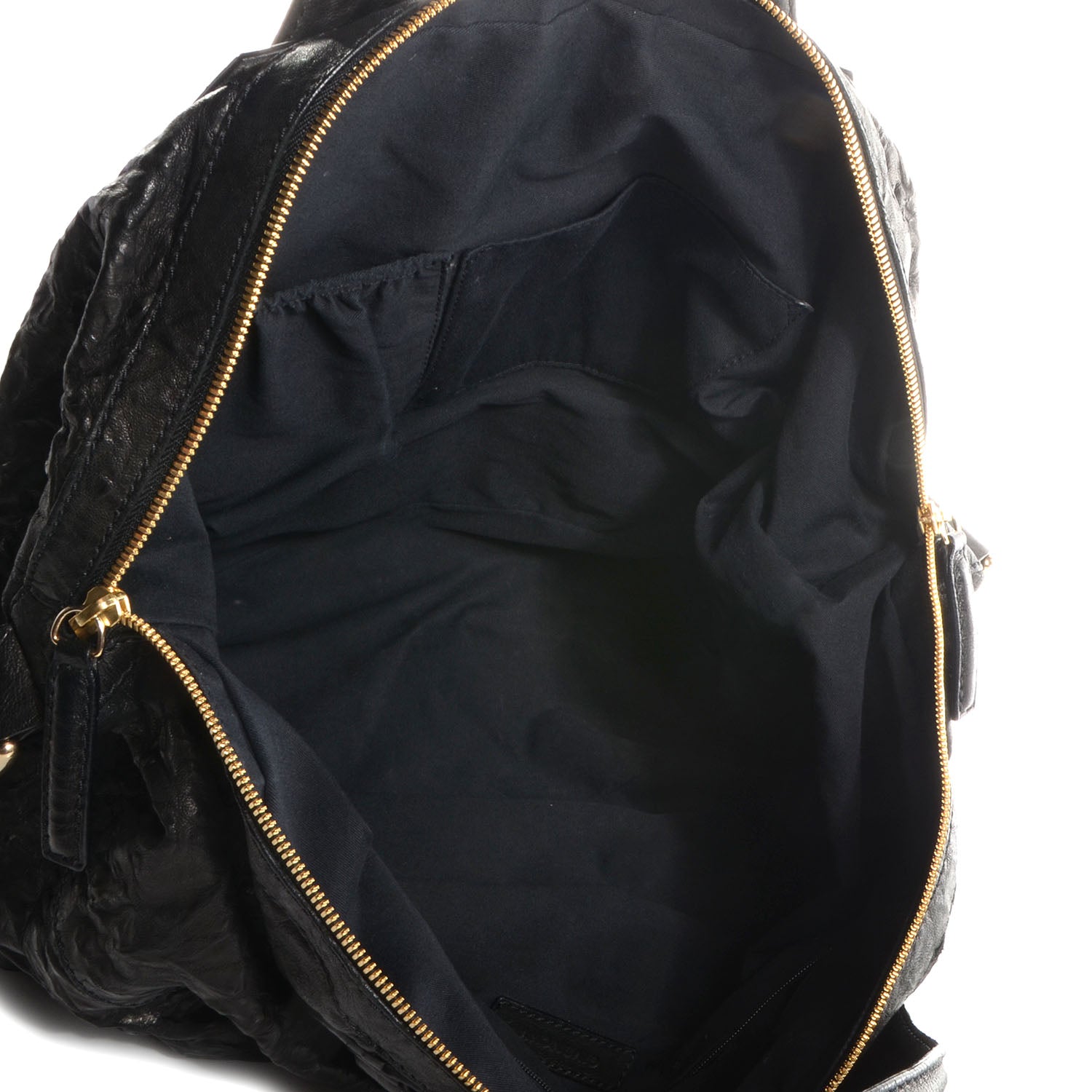 Givenchy Wrinkled Lambskin Medium Nightingale Black 5 of 10