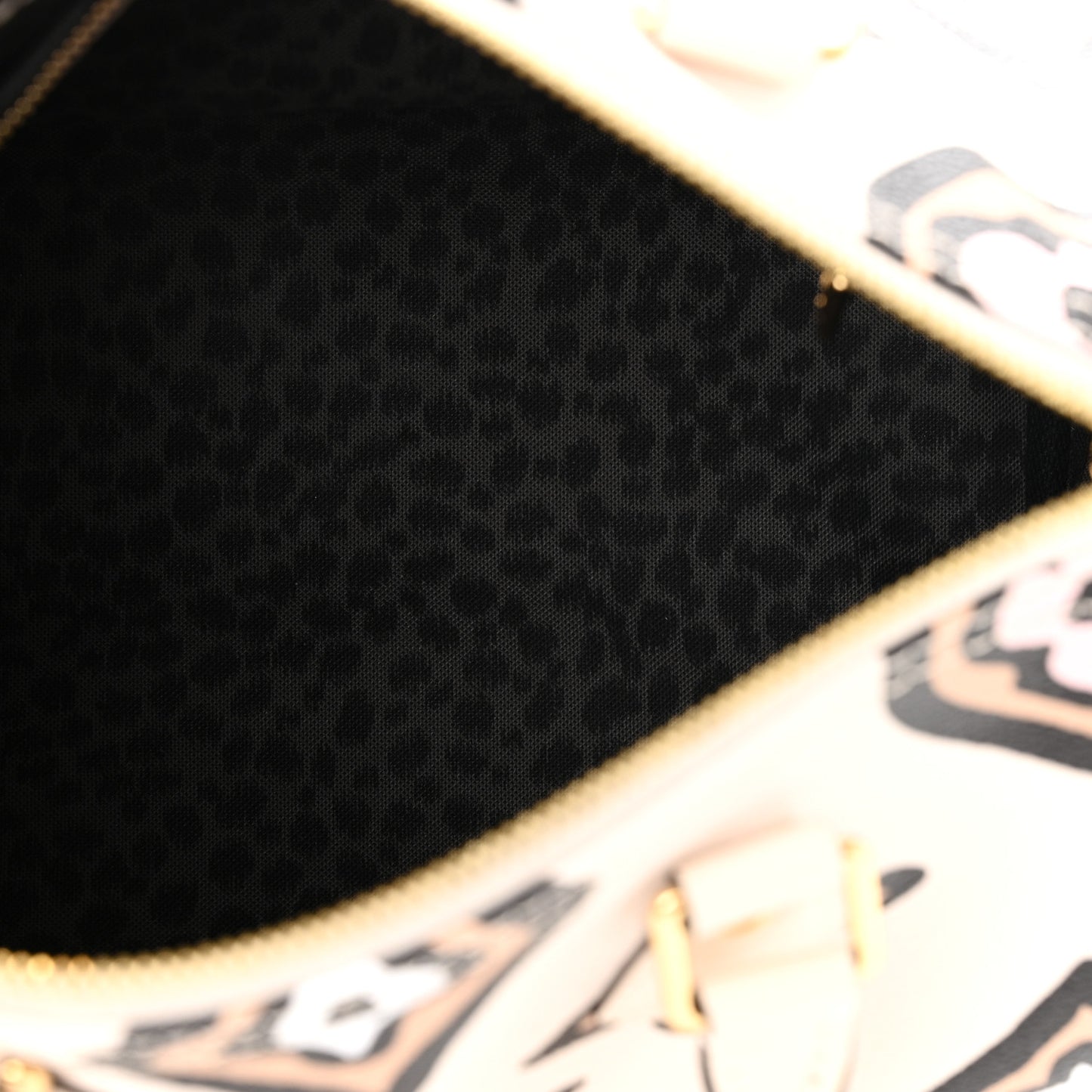 Monogram Giant Wild At Heart Speedy Bandouliere 25 Creme