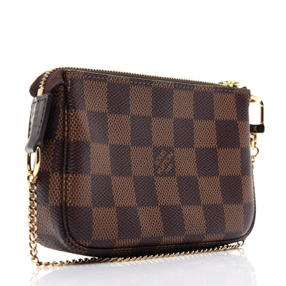 Louis Vuitton Damier Ebene Mini Pochette Accessories 3 of 12