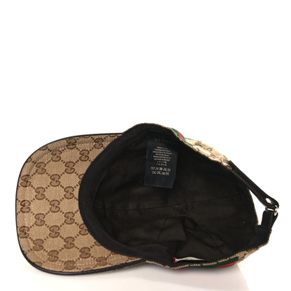 Gucci Monogram Web Baseball Hat XXL Beige Cocoa 6 of 8