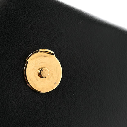 Saint Laurent Calfskin Y Quilted Monogram Toy Loulou Crossbody Bag Black 12 of 12