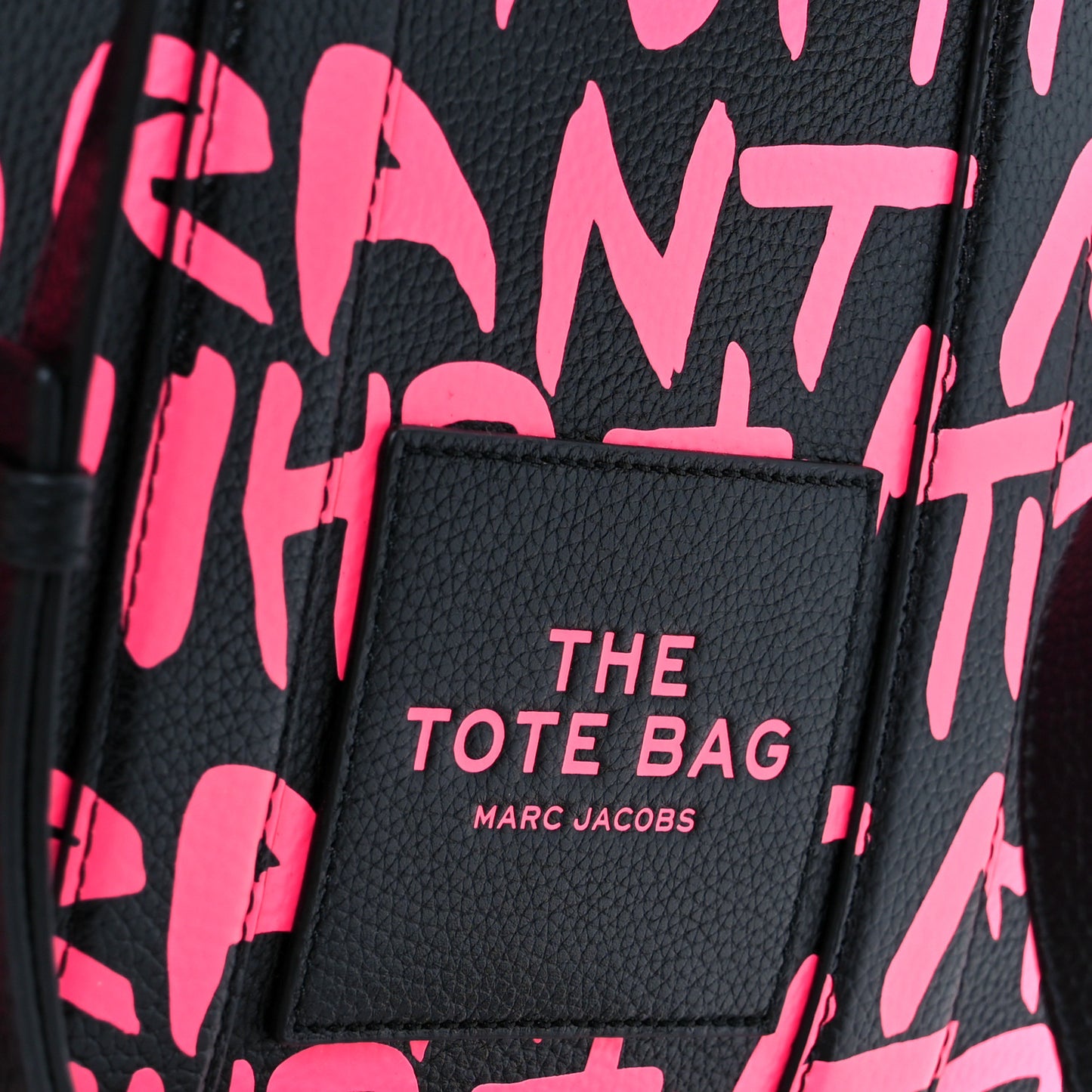 X STEPHEN SPROUSE Grained Calfskin Medium The Tote Bag Pink