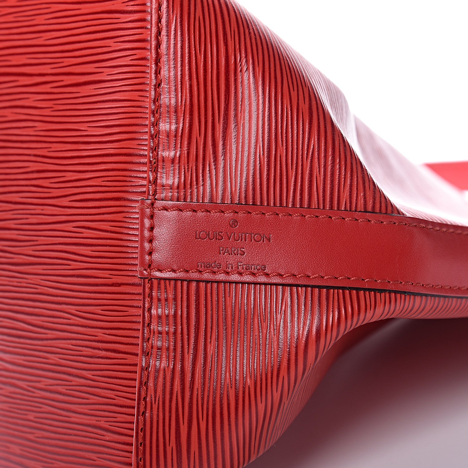 Louis Vuitton Epi Petit Noe Castillan Red 6 of 25