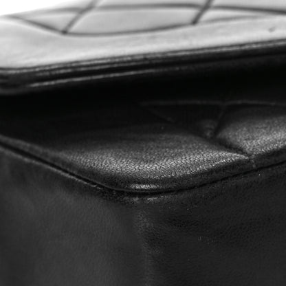 Chanel Lambskin Quilted Medium Single Flap Black 9 of 16