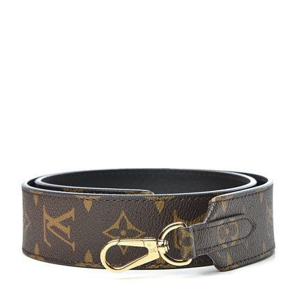 Louis Vuitton Monogram Bandouliere Shoulder Strap Black 1 of 5