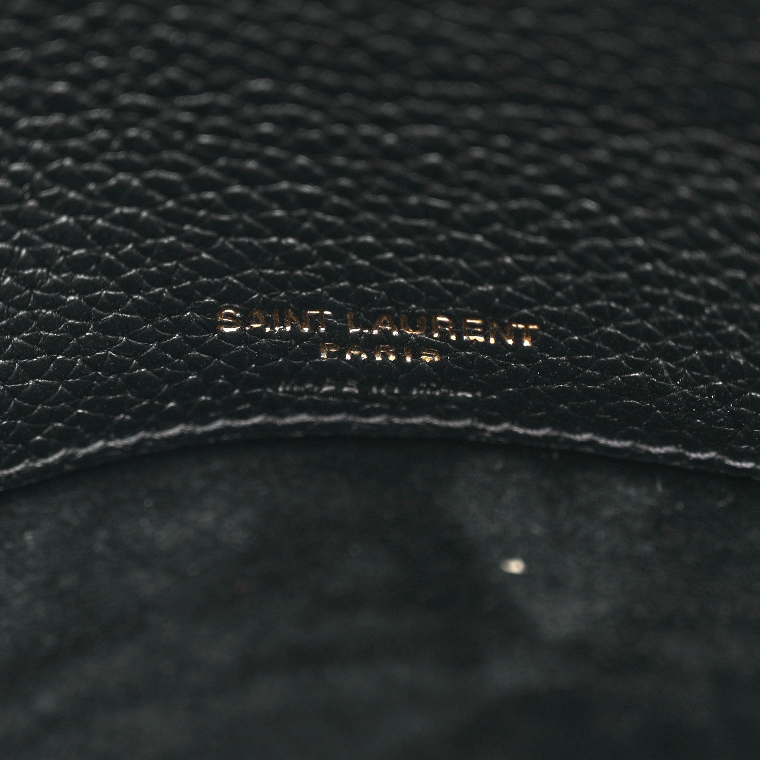Saint Laurent Grained Calfskin Baby Sac De Jour Souple Black 6 of 11
