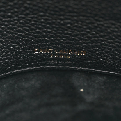 Saint Laurent Grained Calfskin Baby Sac De Jour Souple Black 6 of 11