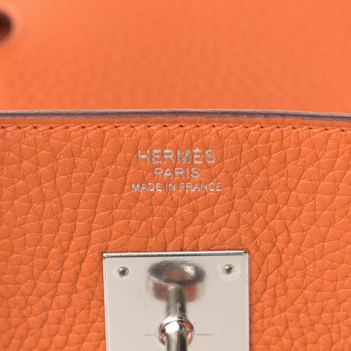 Togo Birkin 30 Orange