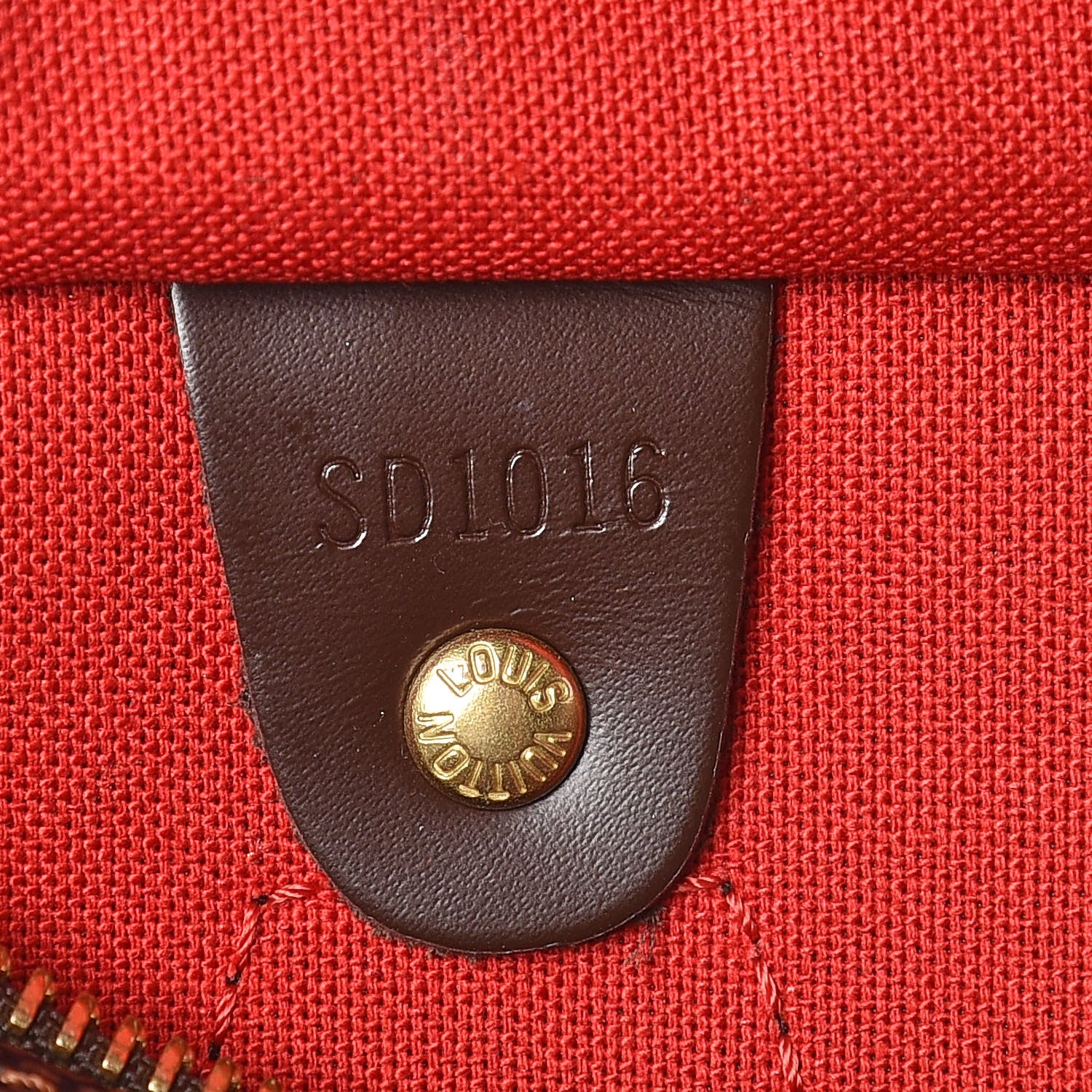 Louis Vuitton Damier Ebene Speedy 25 7 of 10