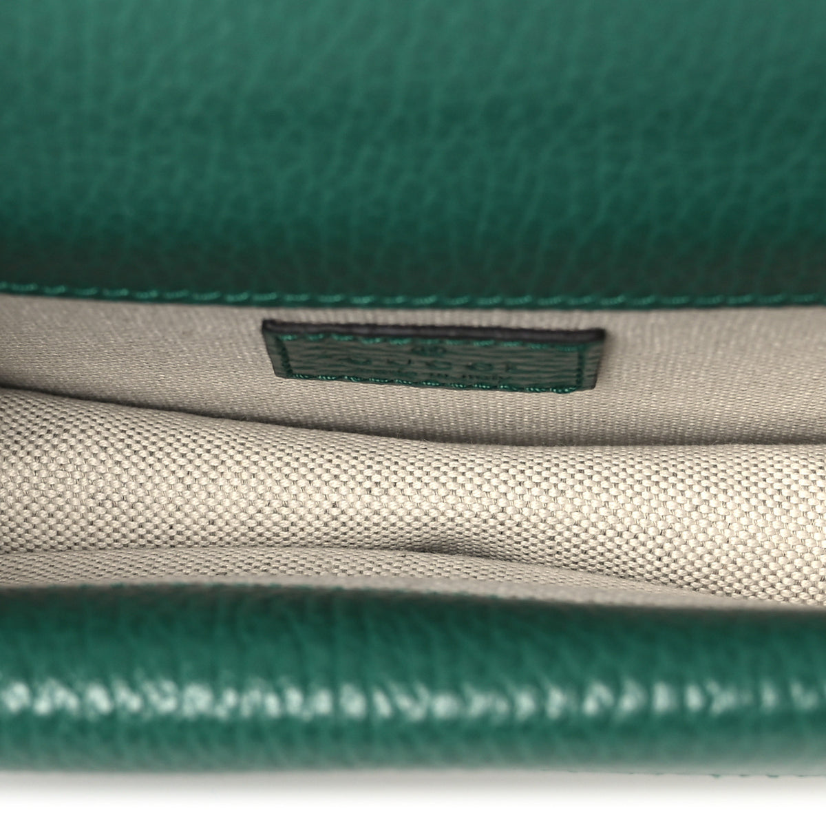 Dollar Calfskin Crystal Mini Dionysus Top Handle Bag Emerald