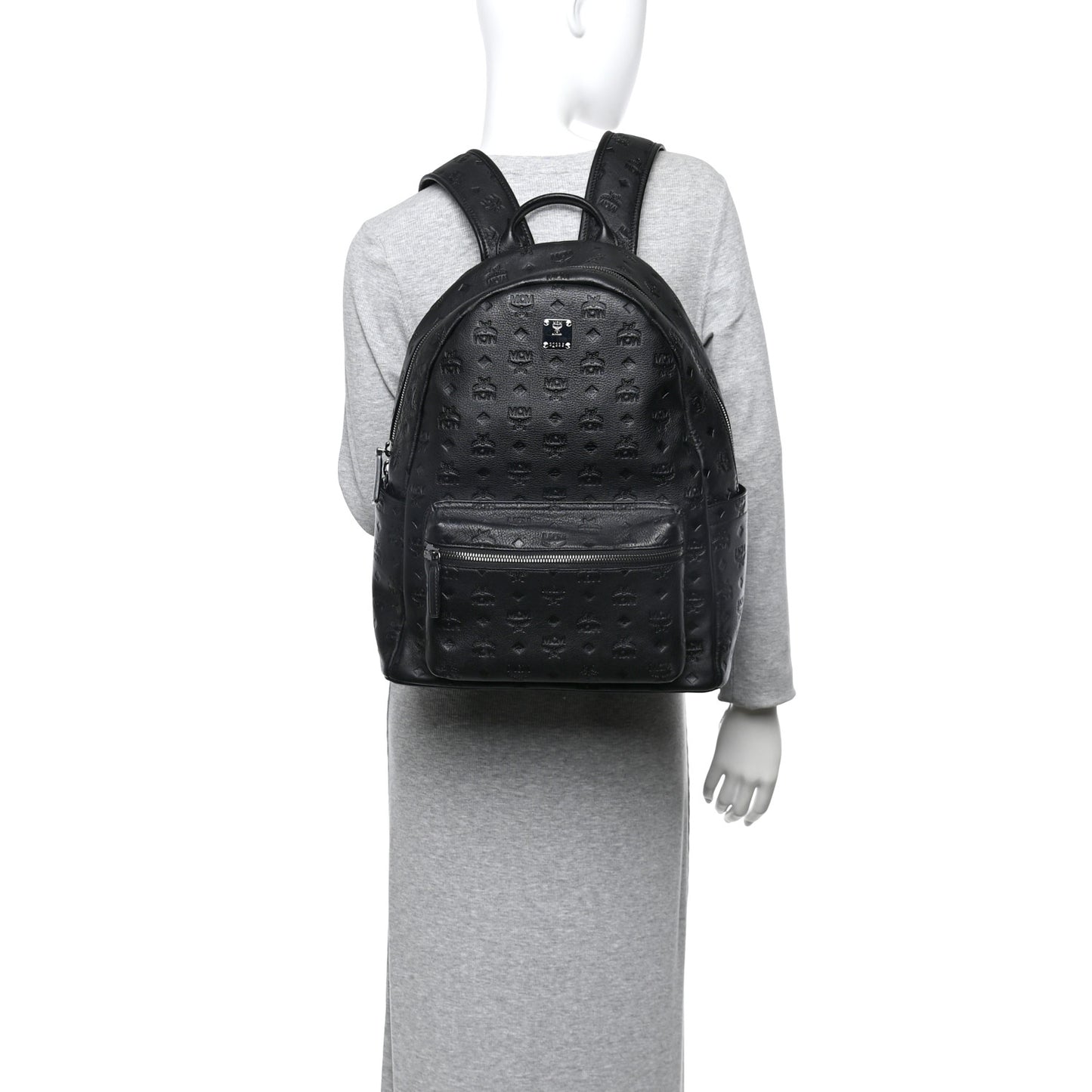 Calfskin Ottomar Stark Backpack Black