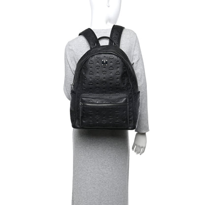 MCM Calfskin Ottomar Stark Backpack Black 2 of 10