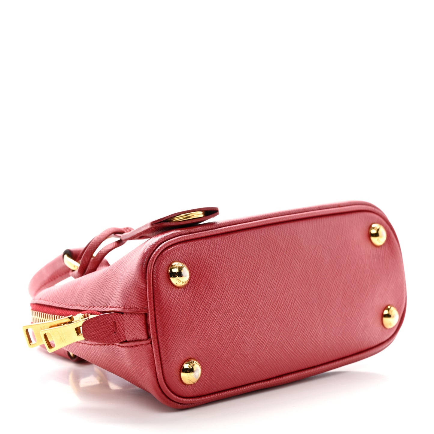 Saffiano Lux Mini Promenade Tote Fuoco