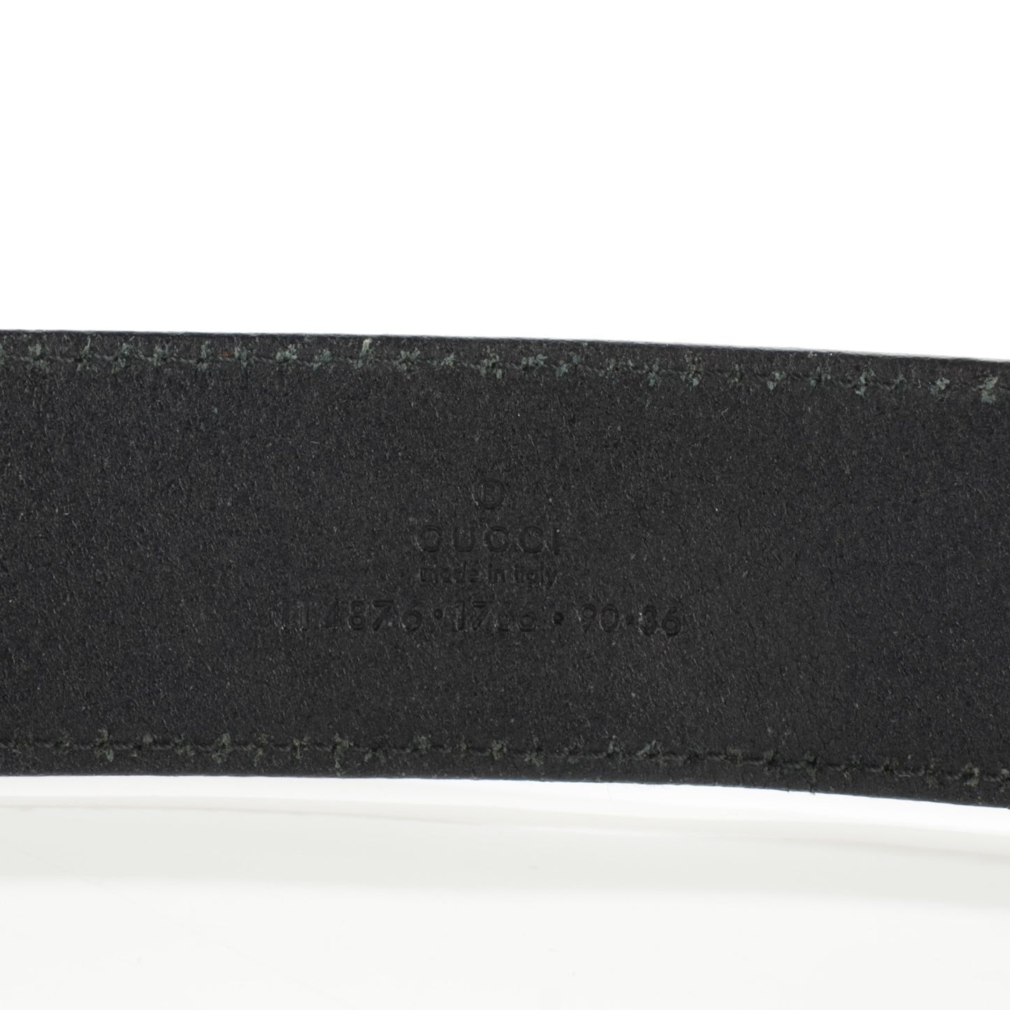 Calfskin Interlocking G 40mm Belt 90 36 Black