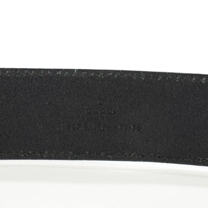 Gucci Calfskin Interlocking G 40mm Belt 90 36 Black 3 of 5