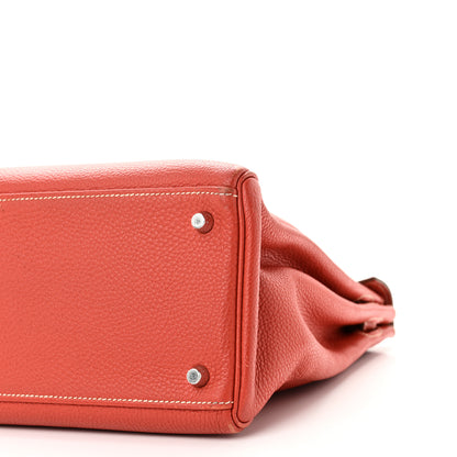 Hermes Togo Kelly Retourne 35 Sanguine 10 of 11