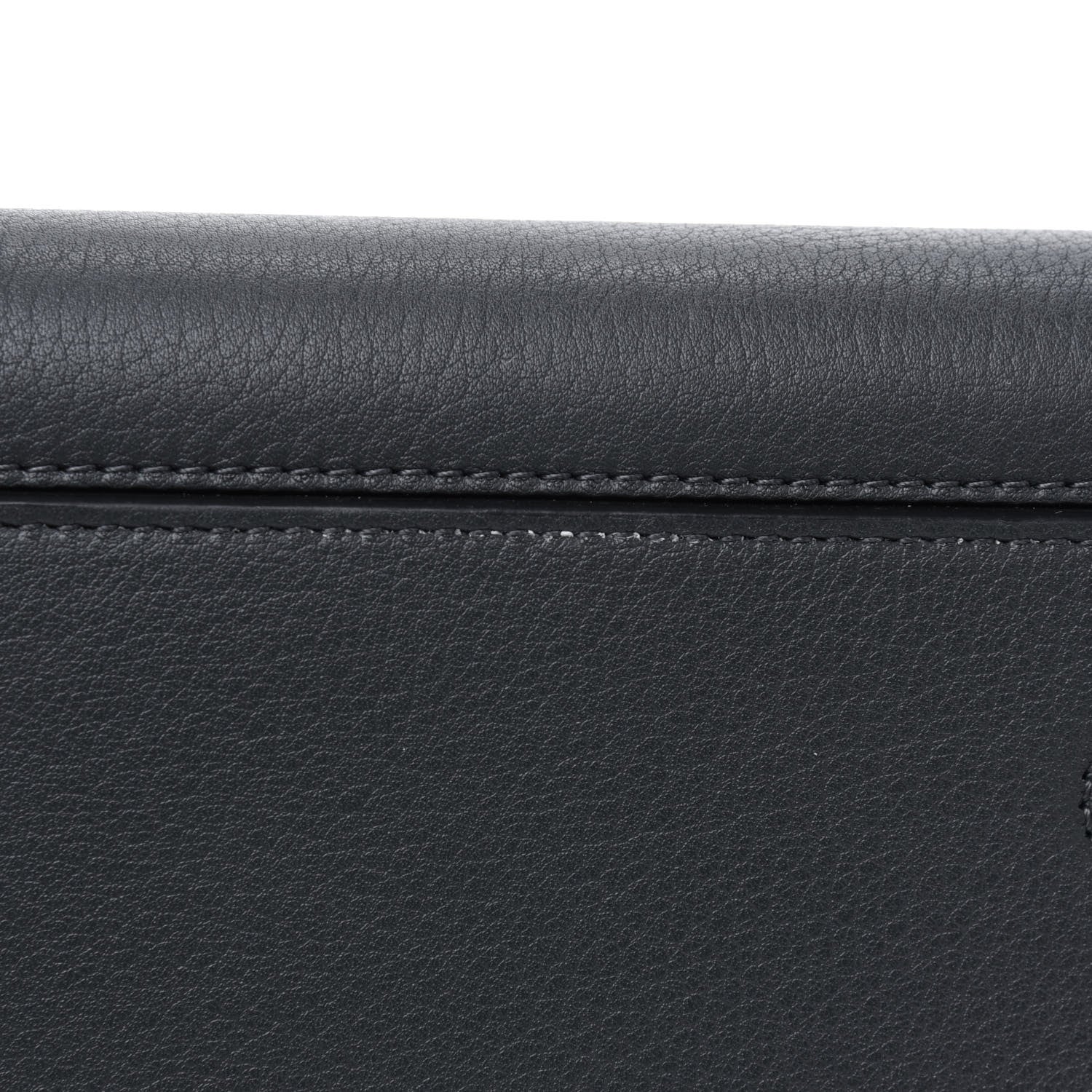 Celine Crisped Calfskin Mini Tie Knot Tote Anthracite 20 of 21