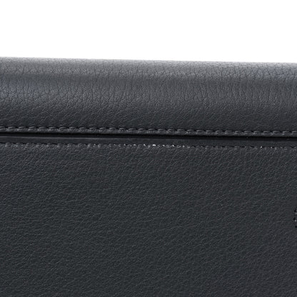 Celine Crisped Calfskin Mini Tie Knot Tote Anthracite 20 of 21