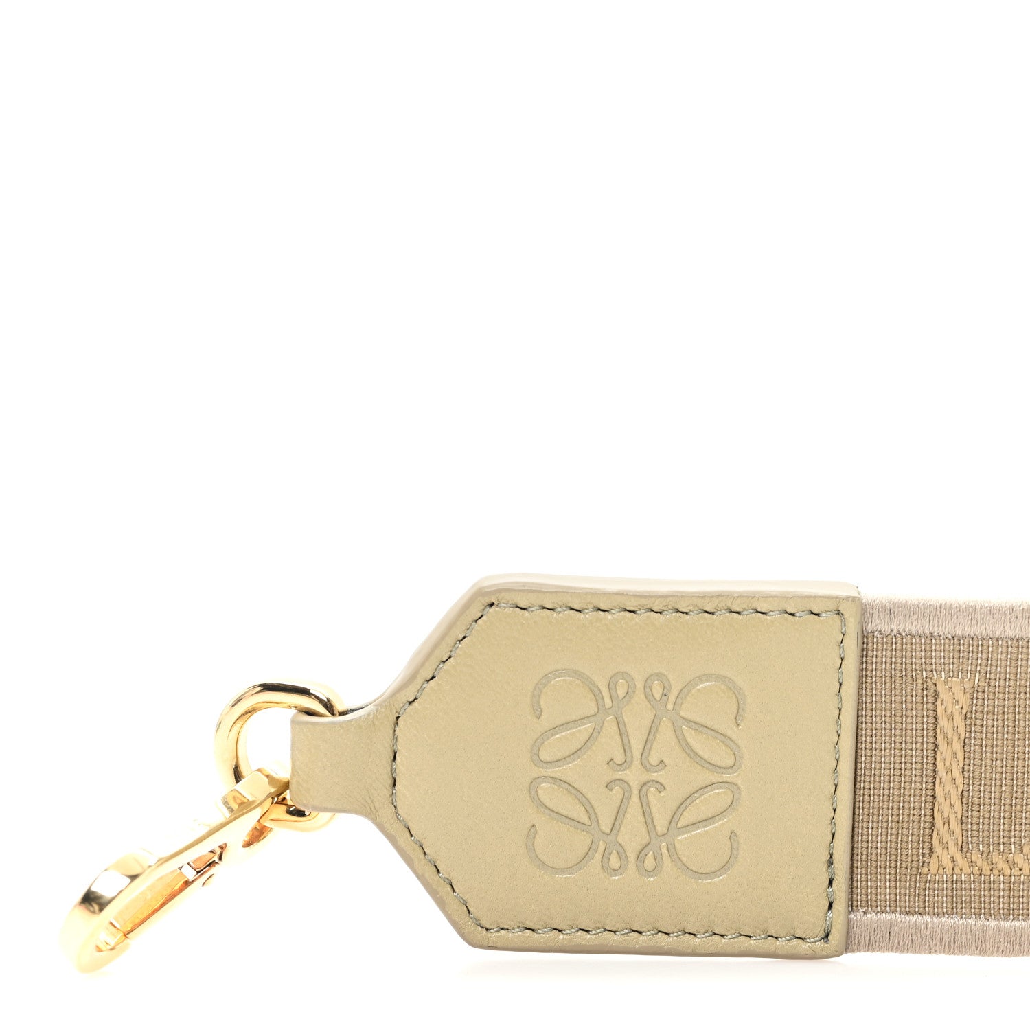 Loewe Calfskin Jacquard Anagram Strap Artichoke 3 of 3