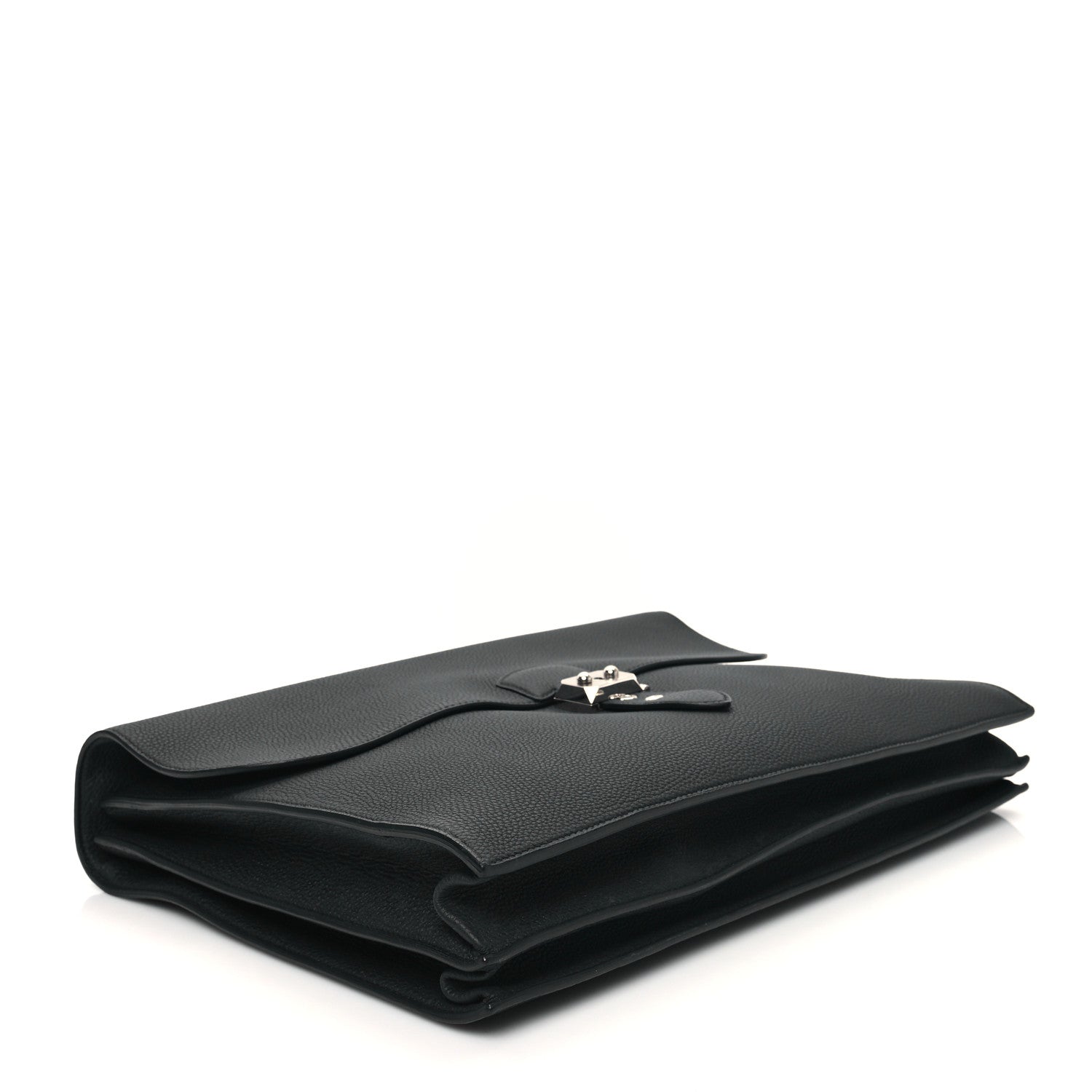 Hermes Togo Sac A Depeches 41 Briefcase Black 4 of 12
