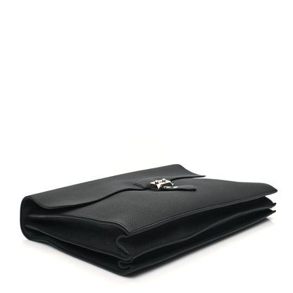 Hermes Togo Sac A Depeches 41 Briefcase Black 4 of 12