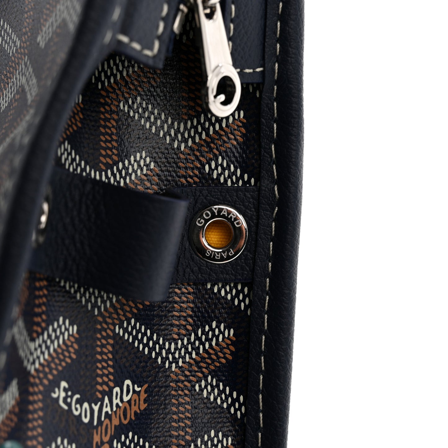 Goyardine Jouvence Toiletry Pouch Navy