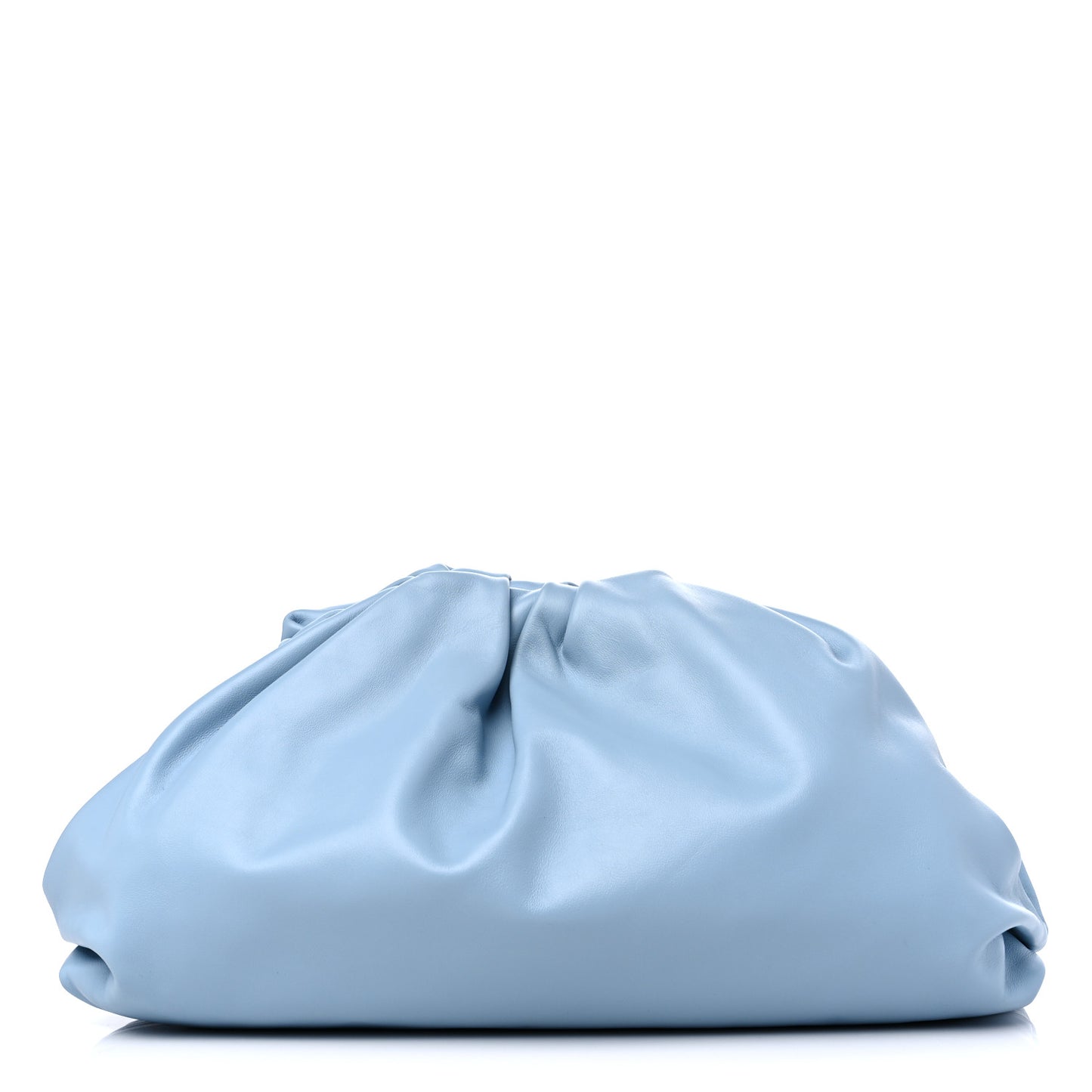 Smooth Butter Calf The Pouch Oversized Clutch Ice