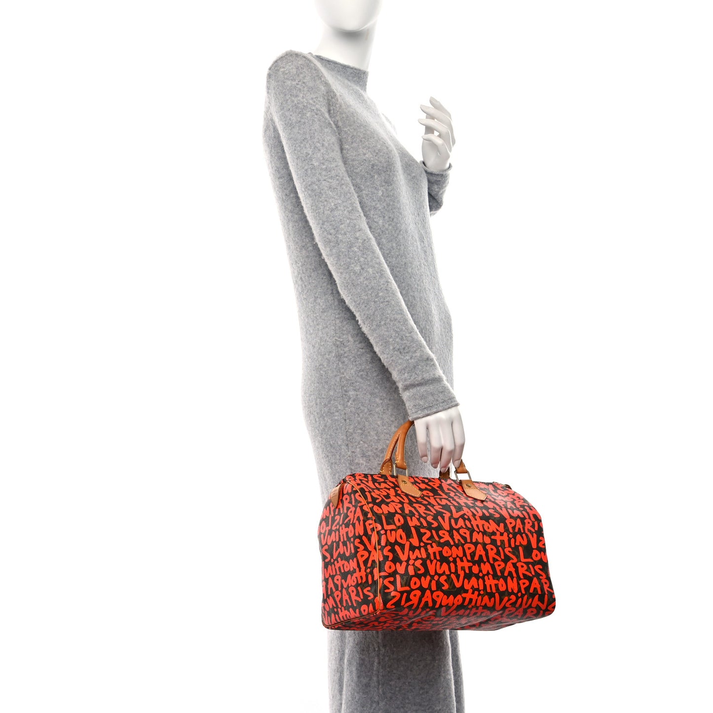 Monogram Graffiti Speedy 30 Orange
