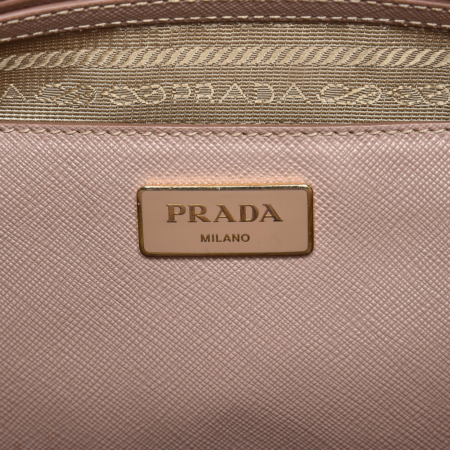 Prada Saffiano Large Galleria Double Zip Tote Cammeo 7 of 17