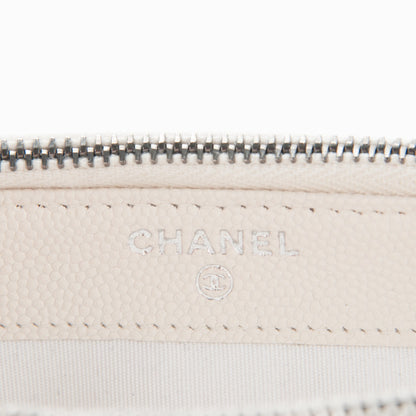 Chanel Caviar Quilted Small Boy Clutch With Chain Ivory 5 of 8