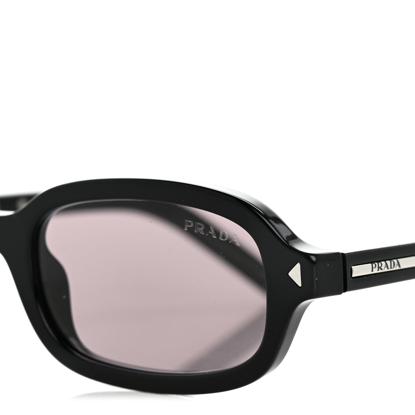 Acetate Oval Sunglasses SPR D06 Black