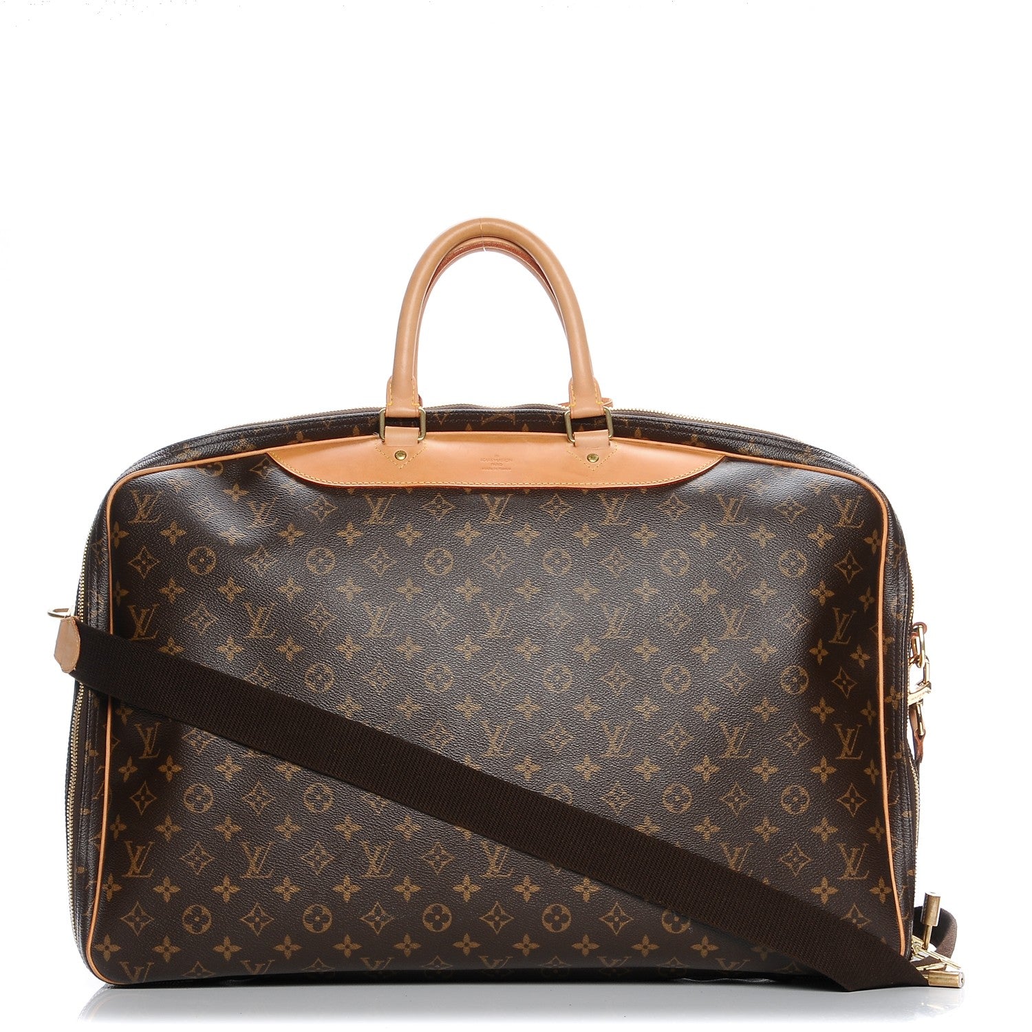 Louis Vuitton Monogram Alize 2 Compartment Luggage Travel Bag 1 of 10