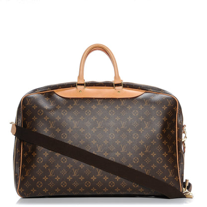 Louis Vuitton Monogram Alize 2 Compartment Luggage Travel Bag 1 of 10