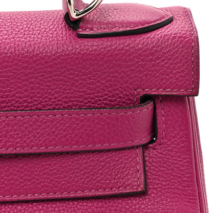 Hermes Togo Kelly Retourne 28 Rose Pourpre 14 of 18