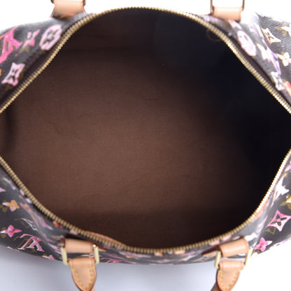 Louis Vuitton Watercolor Aquarelle Speedy 35 Brown 5 of 7