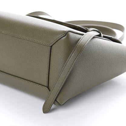 Celine Grained Calfskin Micro Belt Bag Army Green 8 of 8