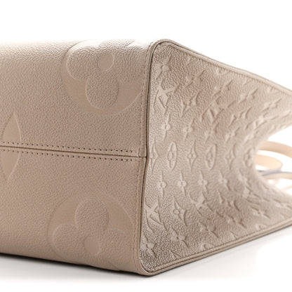 Louis Vuitton Empreinte Monogram Giant Onthego MM Tourterelle 9 of 10