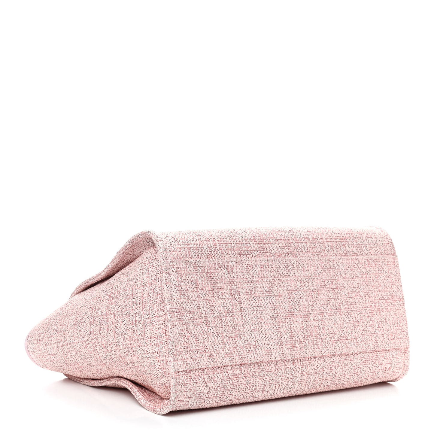 Lurex Boucle Deauville Medium Tote Pink