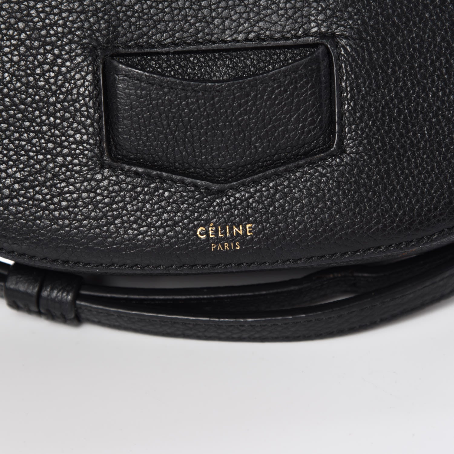Celine Baby Grained Calfskin Small Trotteur Black 10 of 10