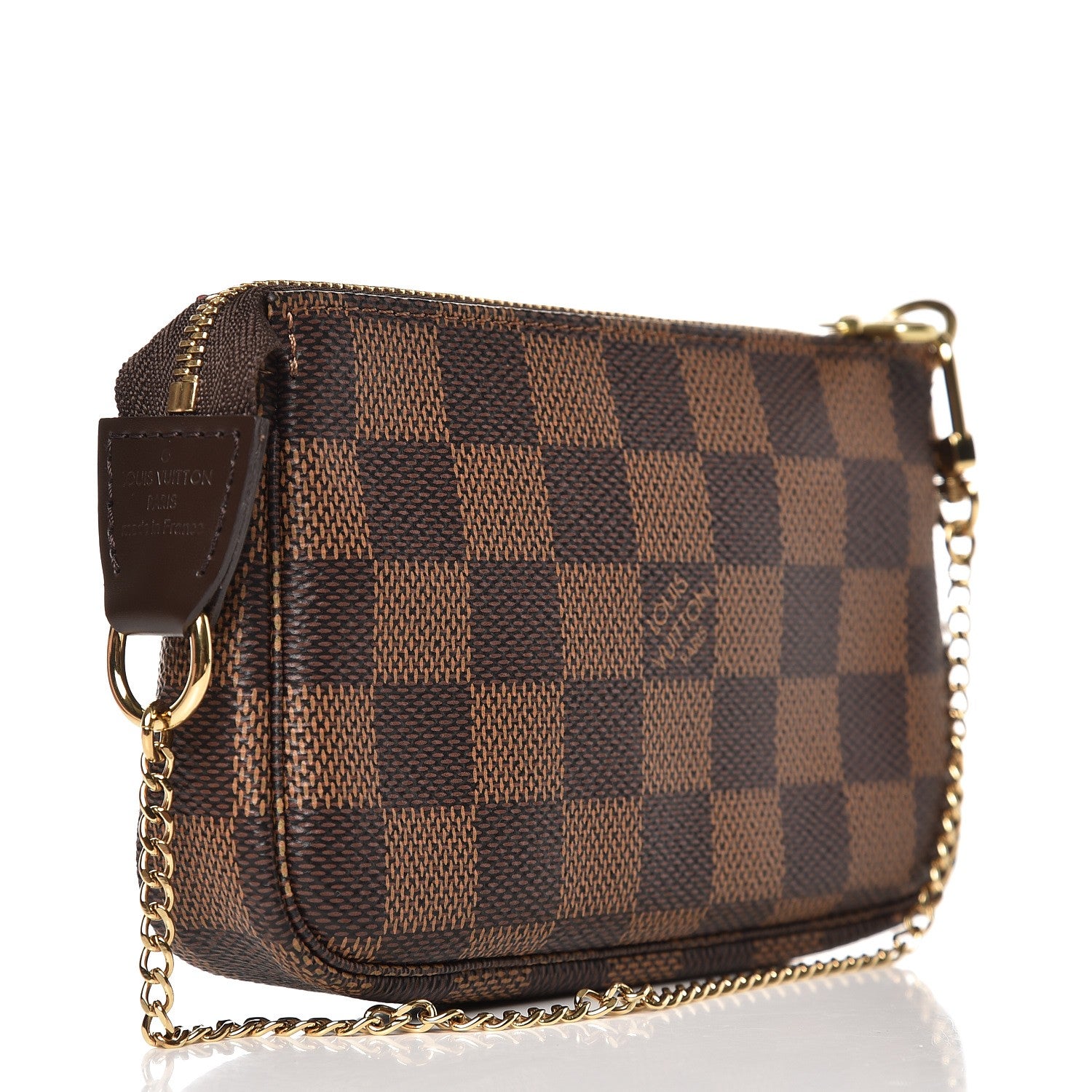 Louis Vuitton Damier Ebene Mini Pochette Accessories 3 of 8