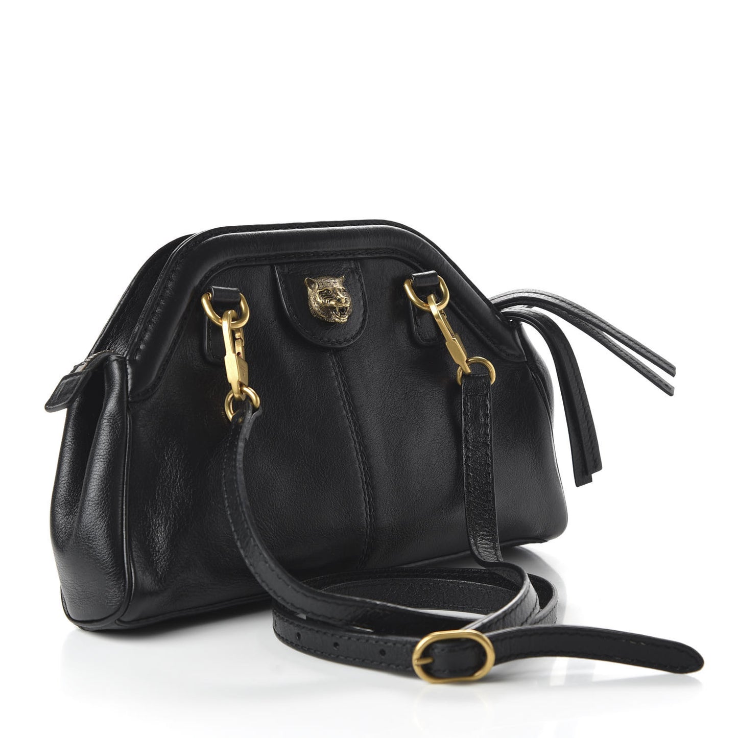 Calfskin Small Re(Belle) Crossbody Bag Black